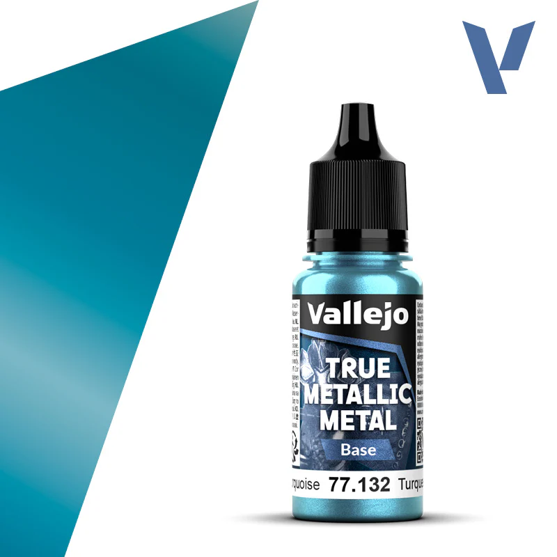 Vallejo True Metallic Metal: Hydra Turquoise
