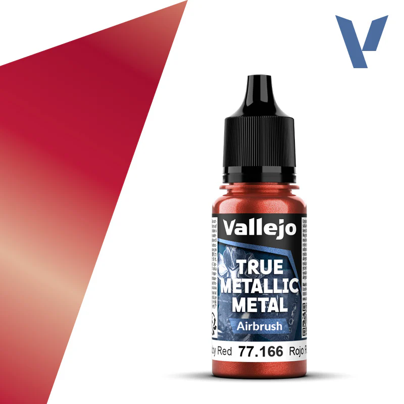Vallejo True Metallic Metal: Ruby Red Air