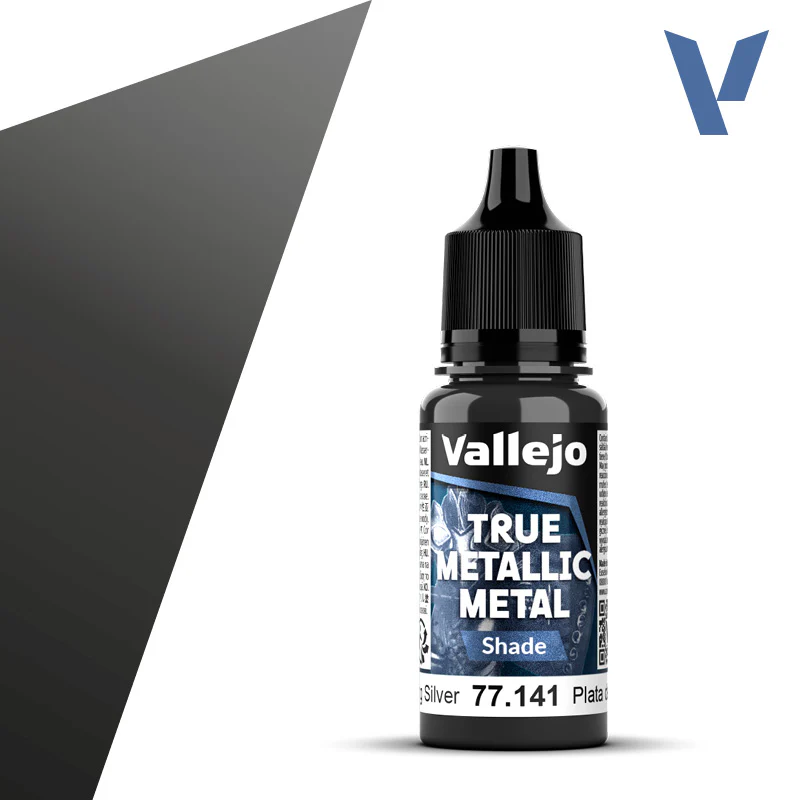 Vallejo True Metallic Metal: Sterling Silver Shade