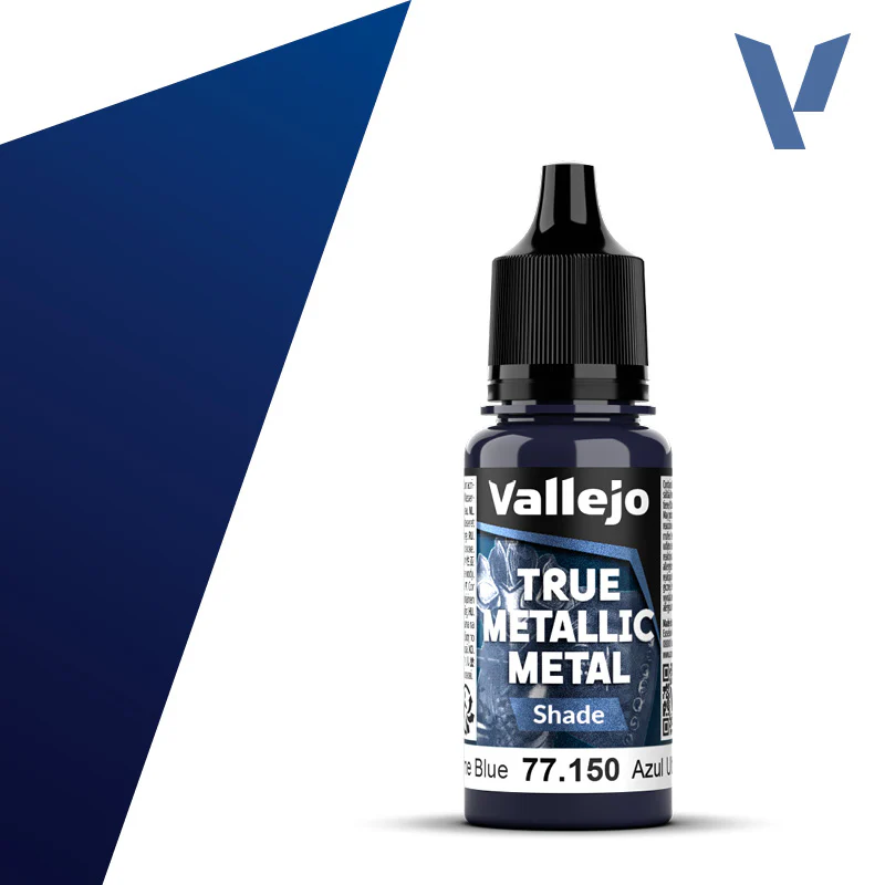 Vallejo True Metallic Metal: Ultramarine Blue Shade