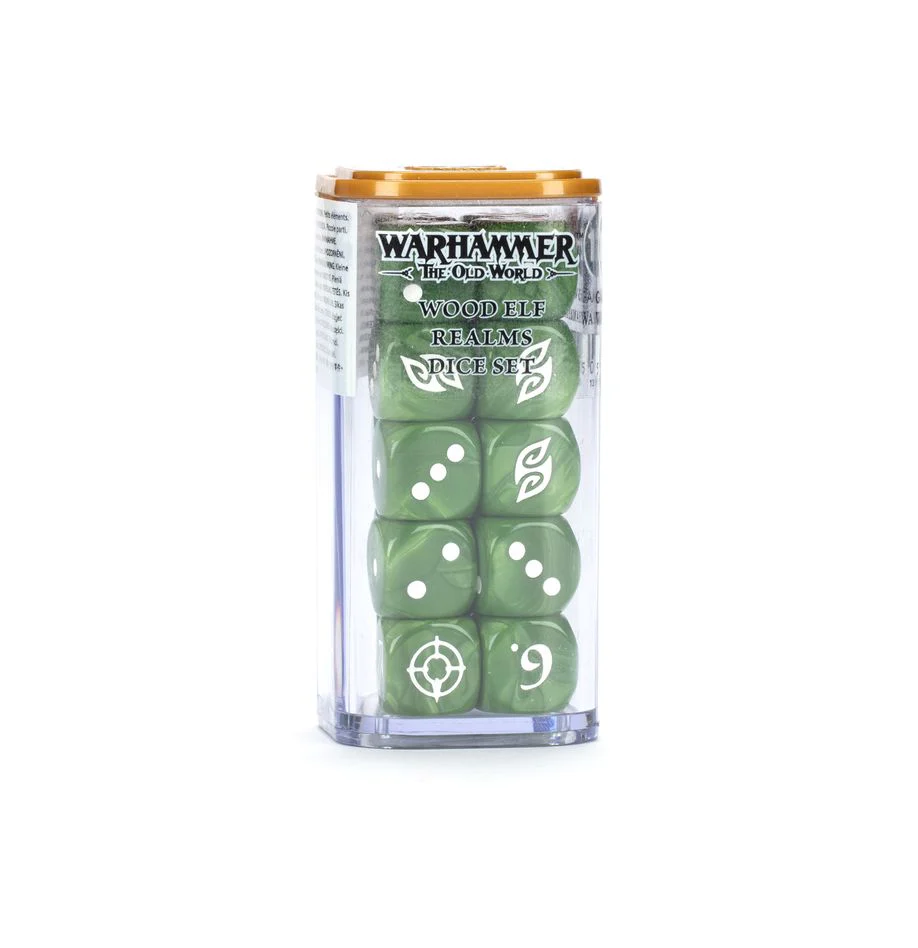 Warhammer The Old World: Wood Elf Realms Dice