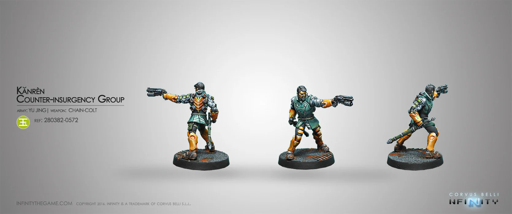Yu Jing: Kanren Counterinsurgency Group (BS, Chain Colt)