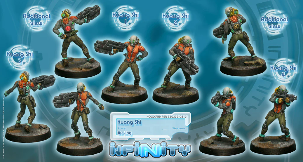 Yu Jing: Kuang Shi (Chain Rifle, Boarding Shotgun)